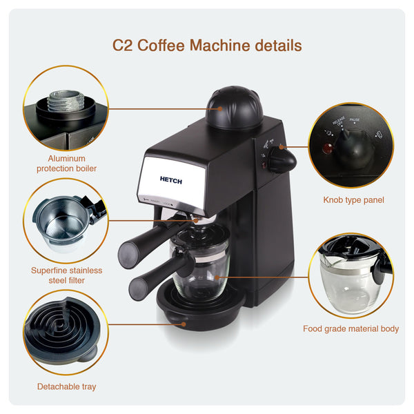 HETCH C2 Coffee Machine CFM-1302-HC